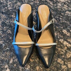Black and Silver Women's Shoes